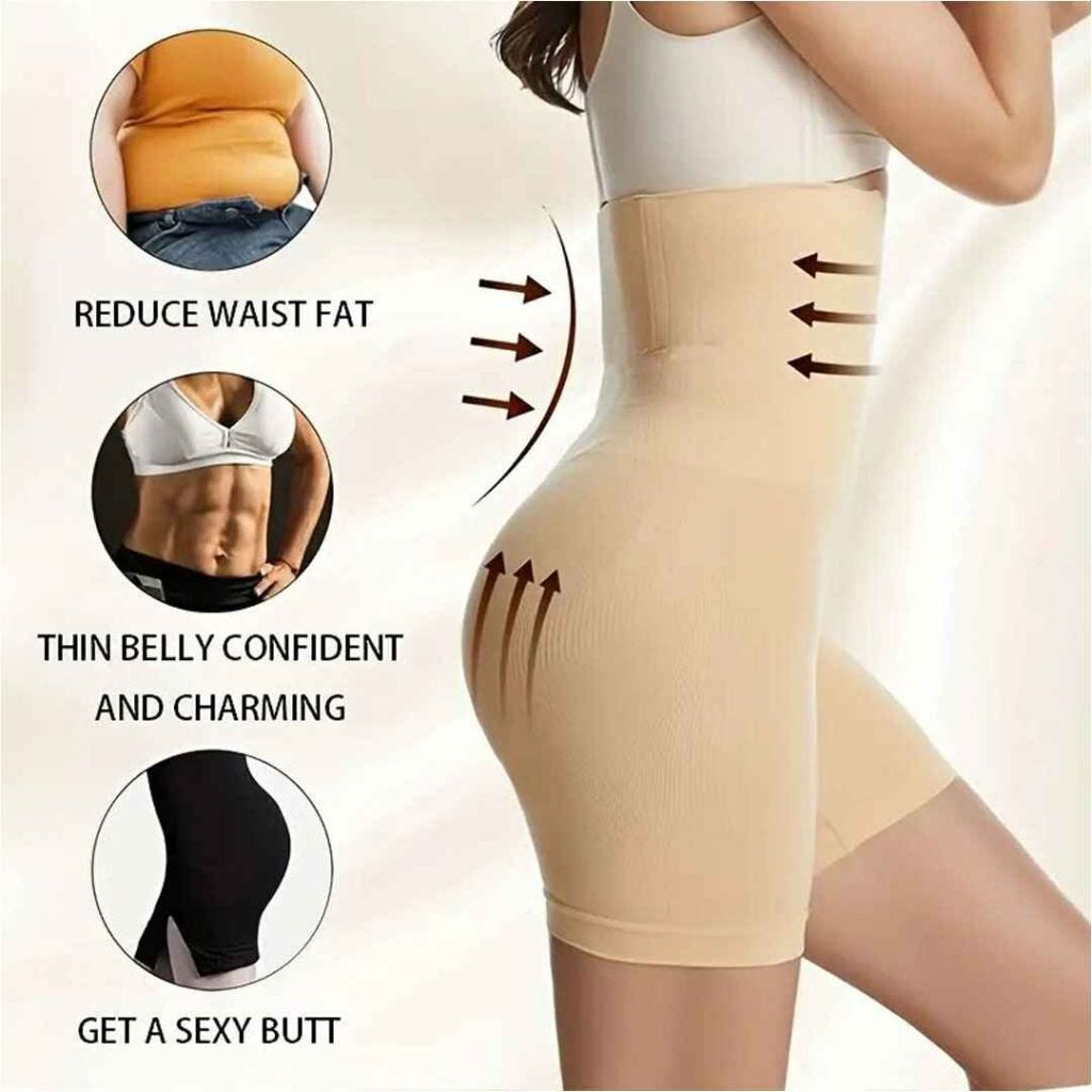 Channo High Waisted Body Shaper Half - Shapovia
