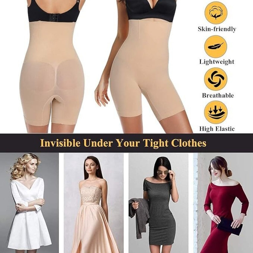 Channo High Waisted Body Shaper Half - Shapovia