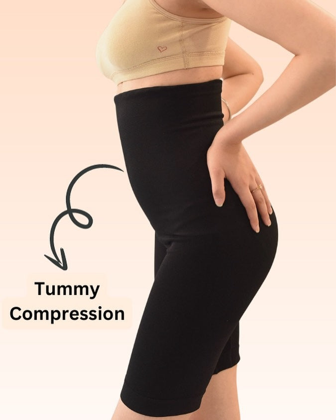 Channo High Waisted Body Shaper Half - Shapovia